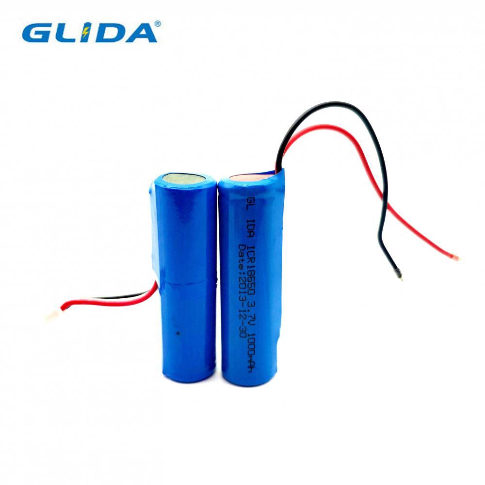 lithium ion batteries 3.7V 1000mah 18650 factory price China Manufacturer
