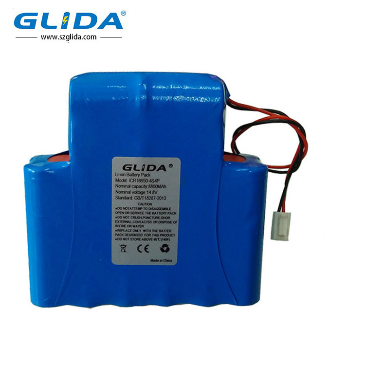Rechargeable Li-ion 18650 3S4P 11.1V 10.4Ah Lithium Ion Battery Pack China Manufacturer