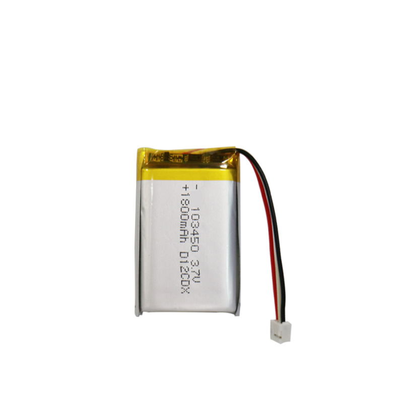Lithium Polymer Battery chargable battery 3v 1800Mah 103450 China Manufacturer