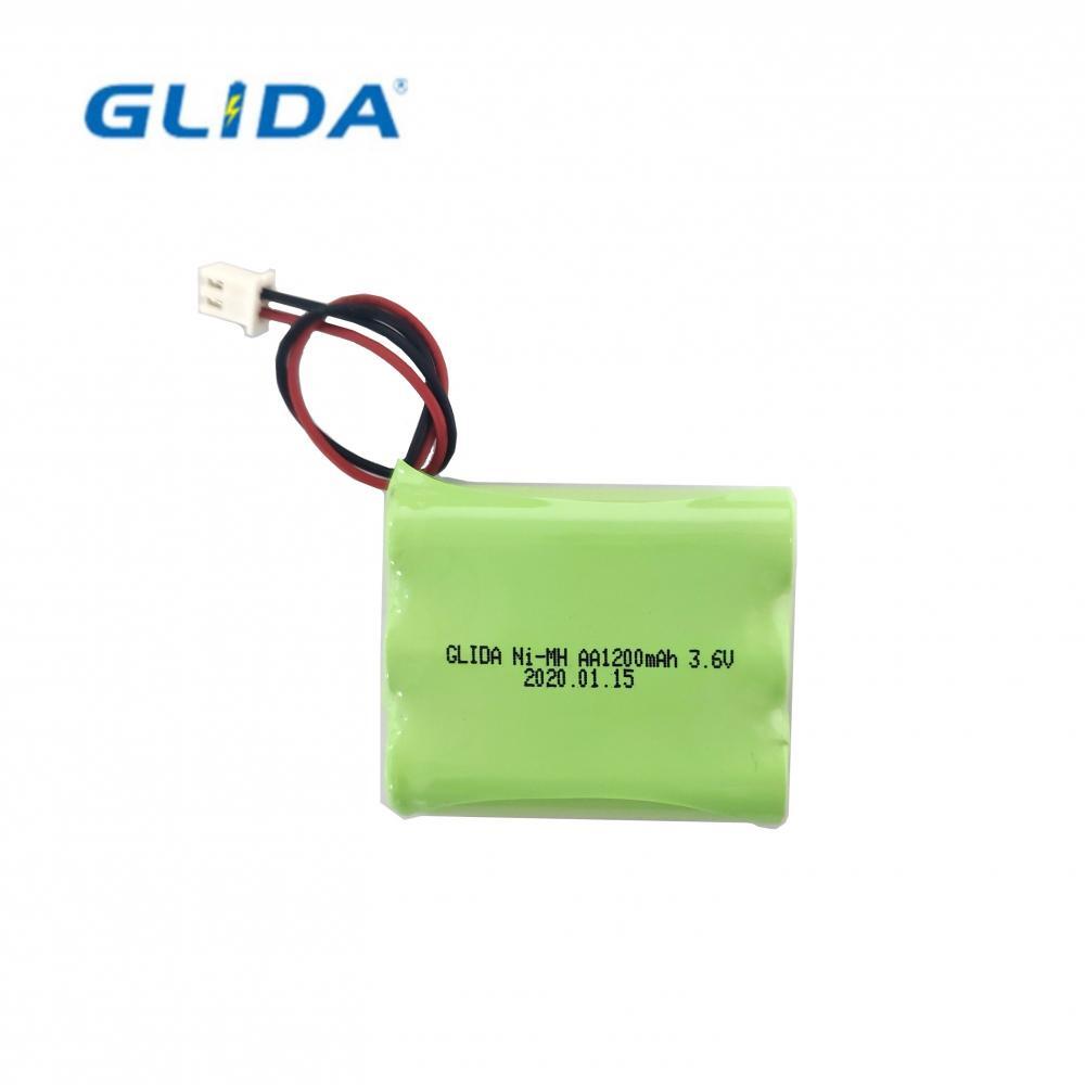 rechargeable replacement AA 3.6V 1200mah nimh battery pack China Manufacturer