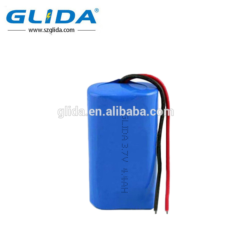 Rechargeable li-ion18650 cell lithium battery pack 3.7v 4400mah 1S2P China Manufacturer