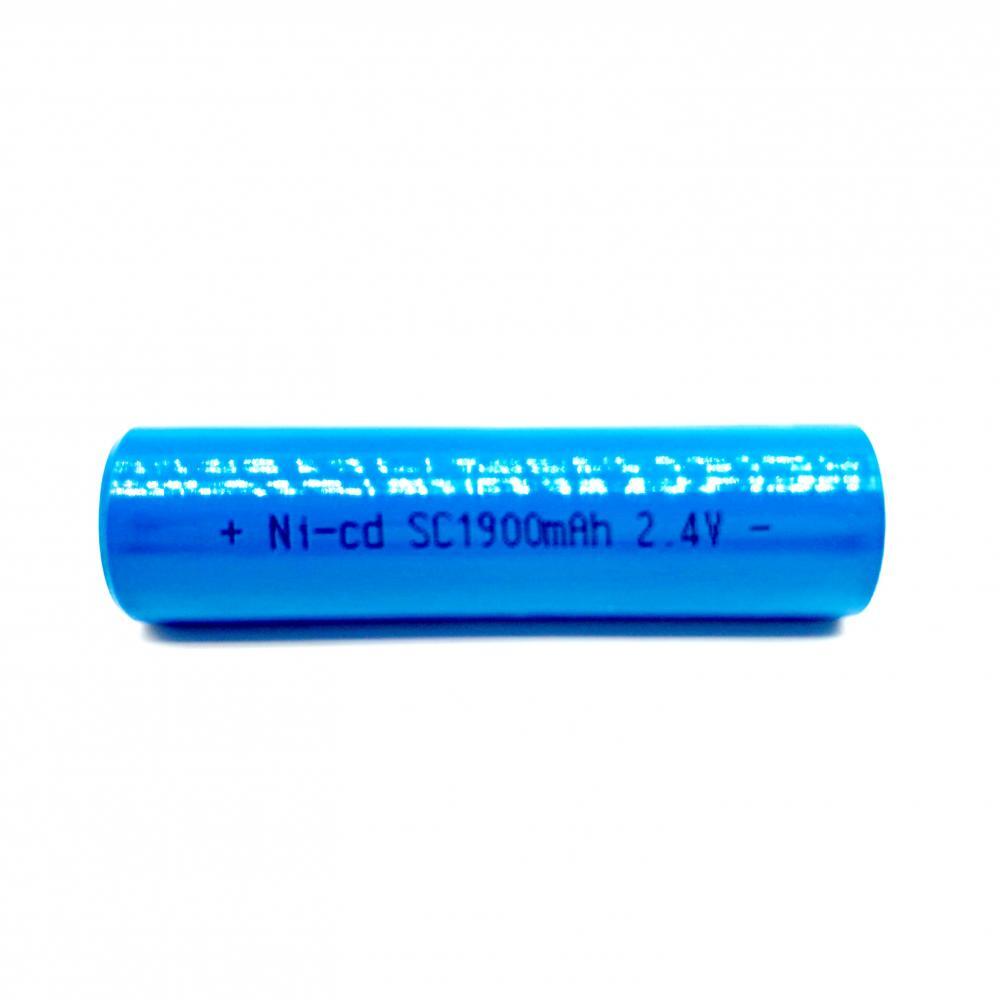rechargeable battery cell cylindrical 2.4V SC 1900mah for toy China Manufacturer