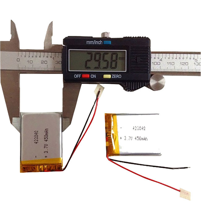 Li-polymer 321417 30mAh 3.7V Battery polymer China Manufacturer