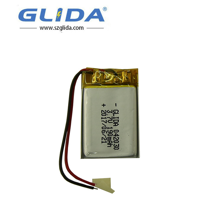 3.7v 200mAh Battery Lithium polymer Rechargeable Battery China Manufacturer