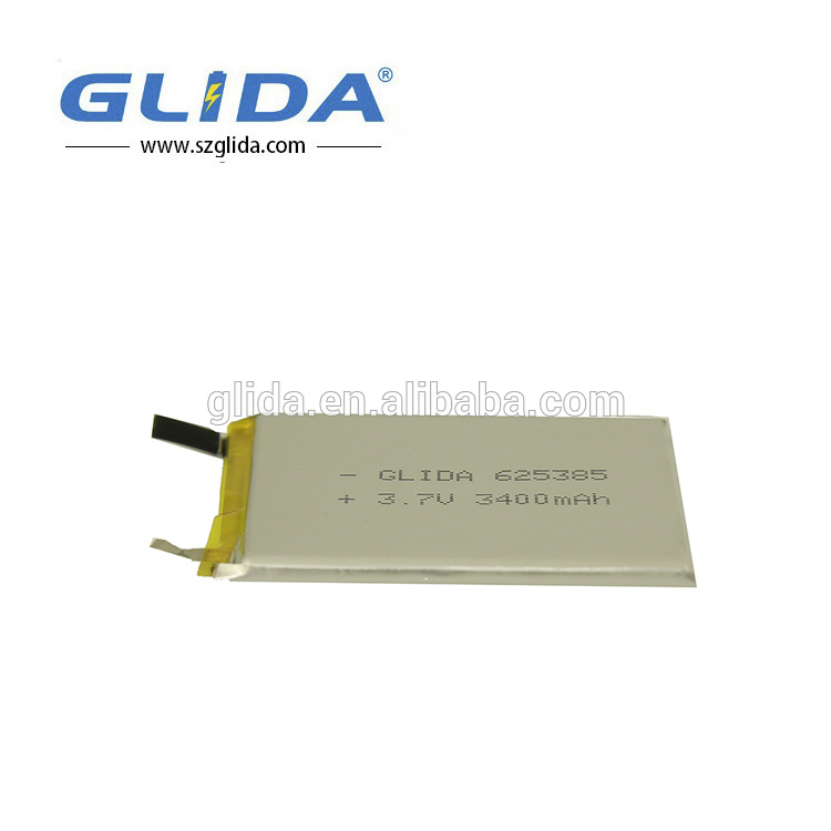rechargeable 3400mah Li-polymer battery China Manufacturer