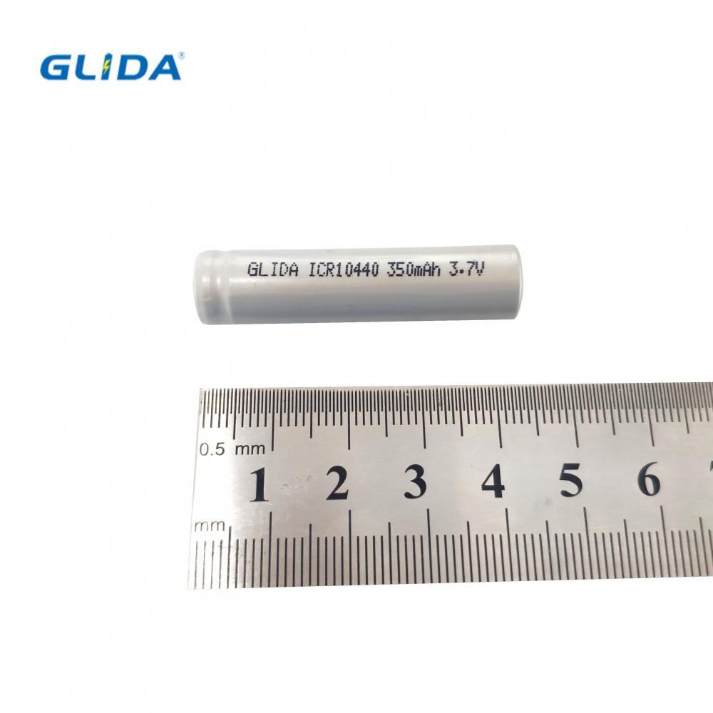 Rechargeable cylindrical lithium battery cell 3.7V 350mah China Manufacturer