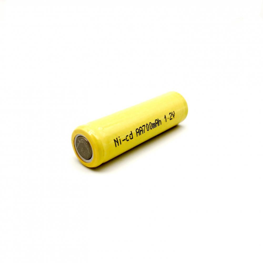 rechargeable nicd batteries cells A AA AAA SC D 1.2V 700mah China Manufacturer