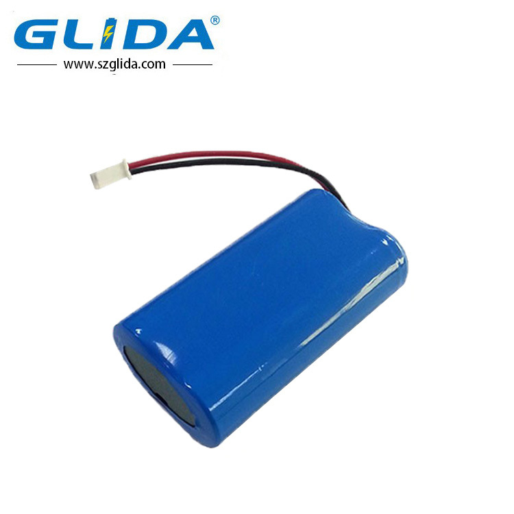 2s1p 7.4v2200mah li-ion 18650 Rechargeable Battery pack China Manufacturer