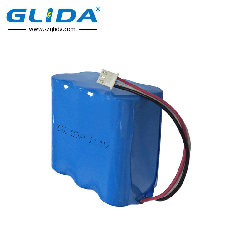 Rechargeable 11V 5200mAh 18650 3S2P li ion battery pack for LED light China Manufacturer