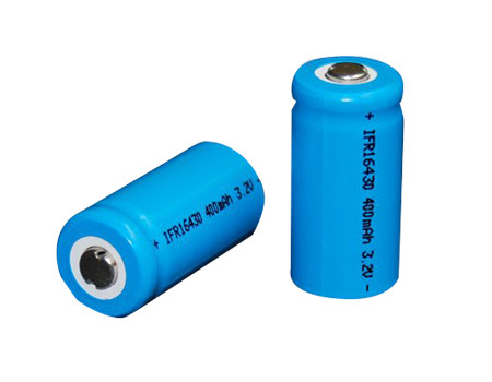 LiFePO4 IFR 16340 400mAh 3.2V Battery China Manufacturer