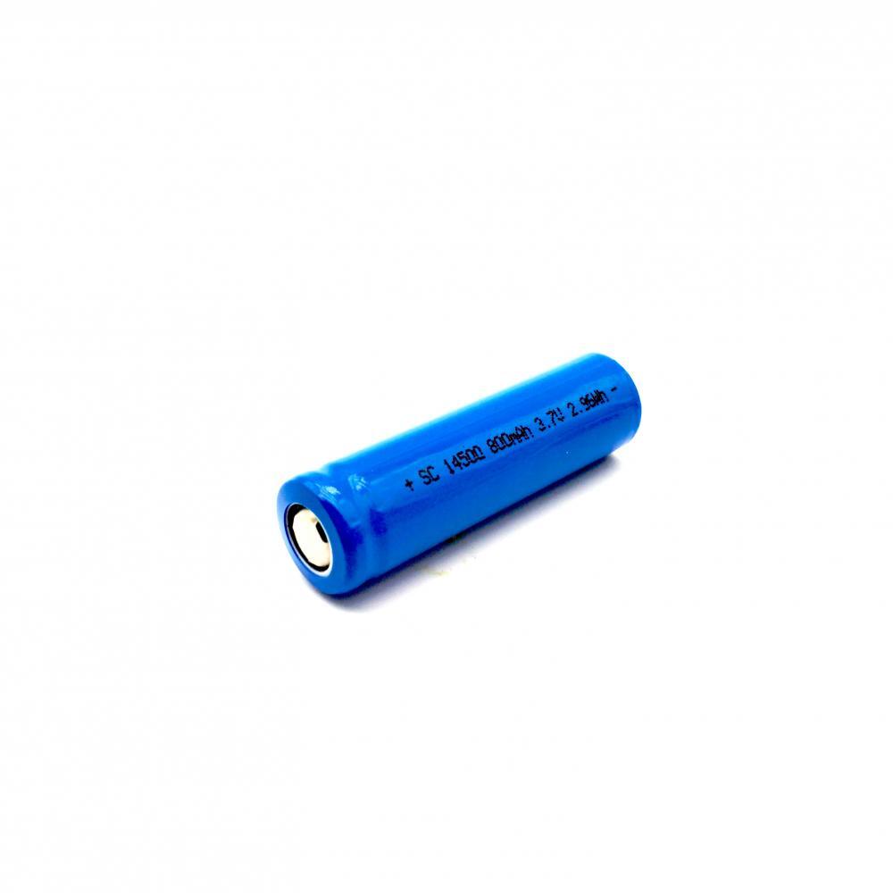 SC 14500 3.7V 800mah ltihium batttery cell oem ODM accepted China Manufacturer