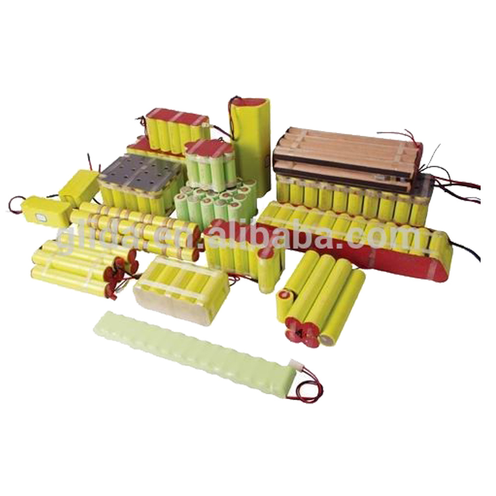 GLIDA nicd 4.8v rechargeable battery pack China Manufacturer