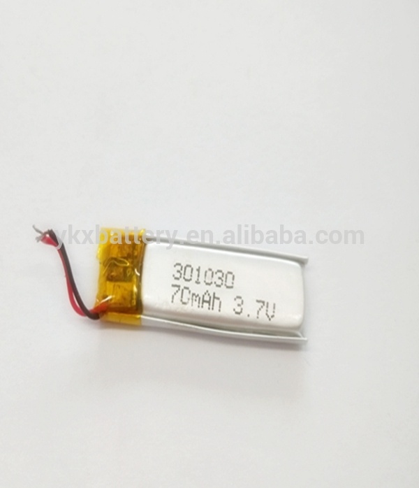 Oem Rechargeable 3.7V 70Mah Li-Polymer Battery China Manufacturer
