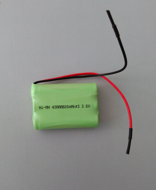Glida 43AAA 600mAh NI-MH battery pack China Manufacturer