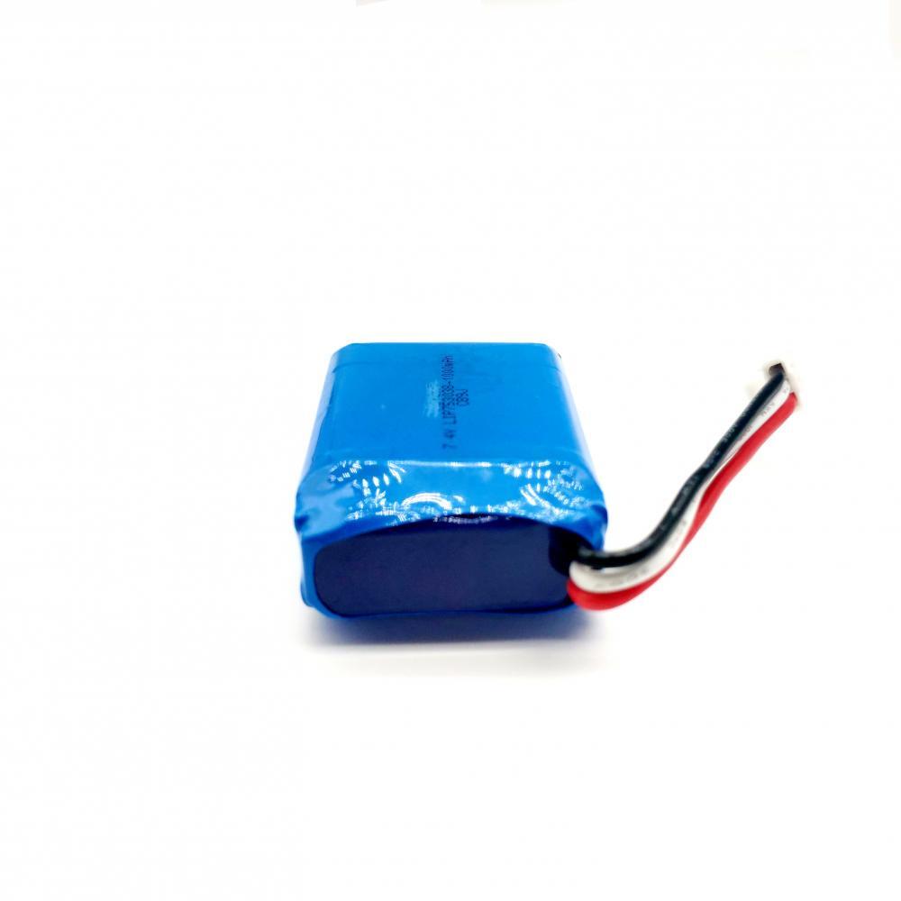 rechargeable lithium ion polymer battery 753038 1000mah 7.4V China Manufacturer