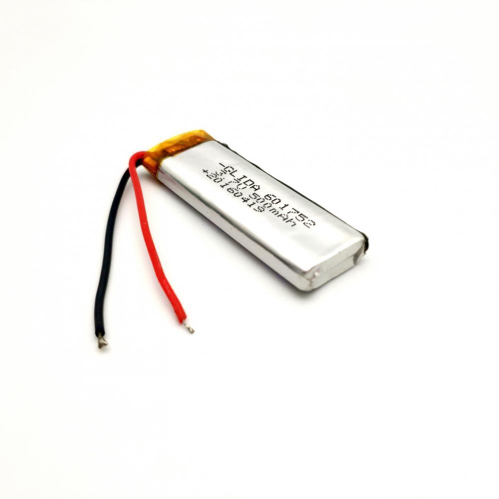 601752 3.7V 500mah lipo battery factory price companies China Manufacturer