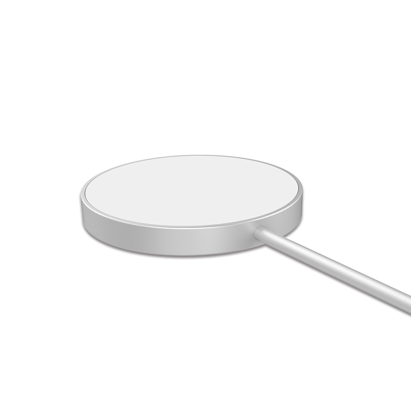 Sliver light Mobile phone Magnetic suction wireless charging China Manufacturer