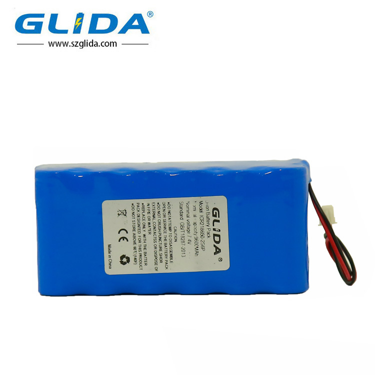 other batteries lithium battery pack 7.4V 9600mah 2S6P China Manufacturer