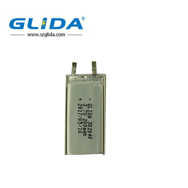 Lipo 3.7V 200mAh rechargeable lithium ion polymer battery China Manufacturer