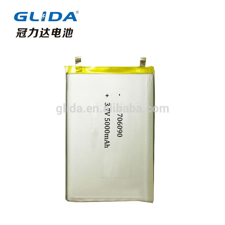 small 3.7V 5000mAh Lipo battery 06090 China Manufacturer