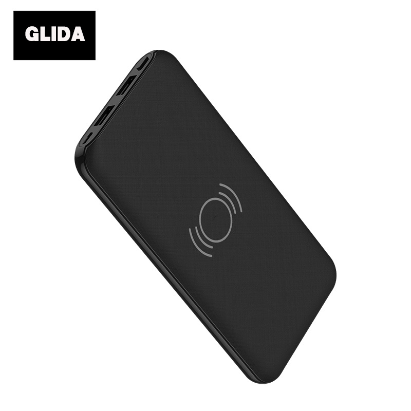 10000mah wireless power bank outport 5v 2.1A/ 1A China Manufacturer