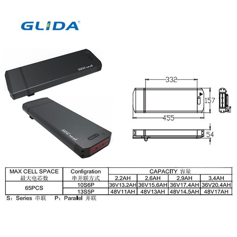battery electric bike 36v packer China Manufacturer