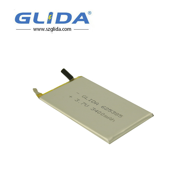 3400mAh 3.7V Rechargeable li polymer battery China Manufacturer