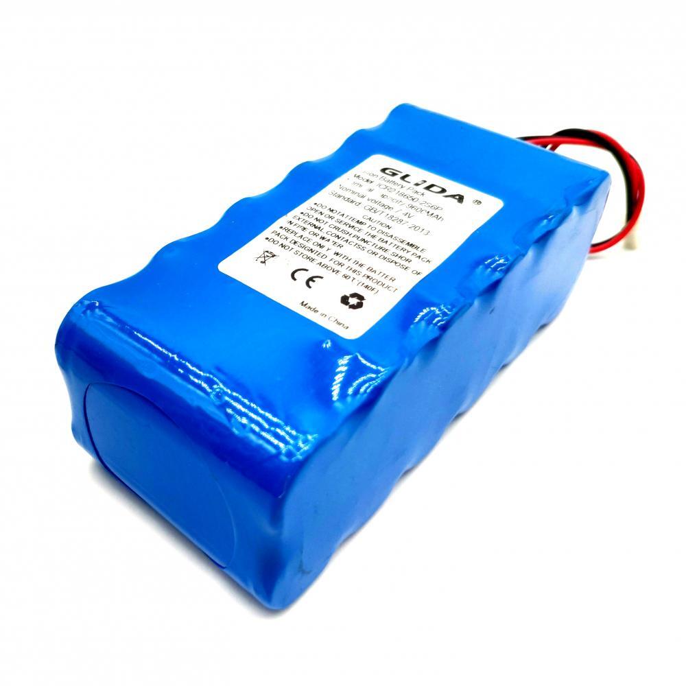 Factory lithium lion battery 7.4V 9600mah China Manufacturer