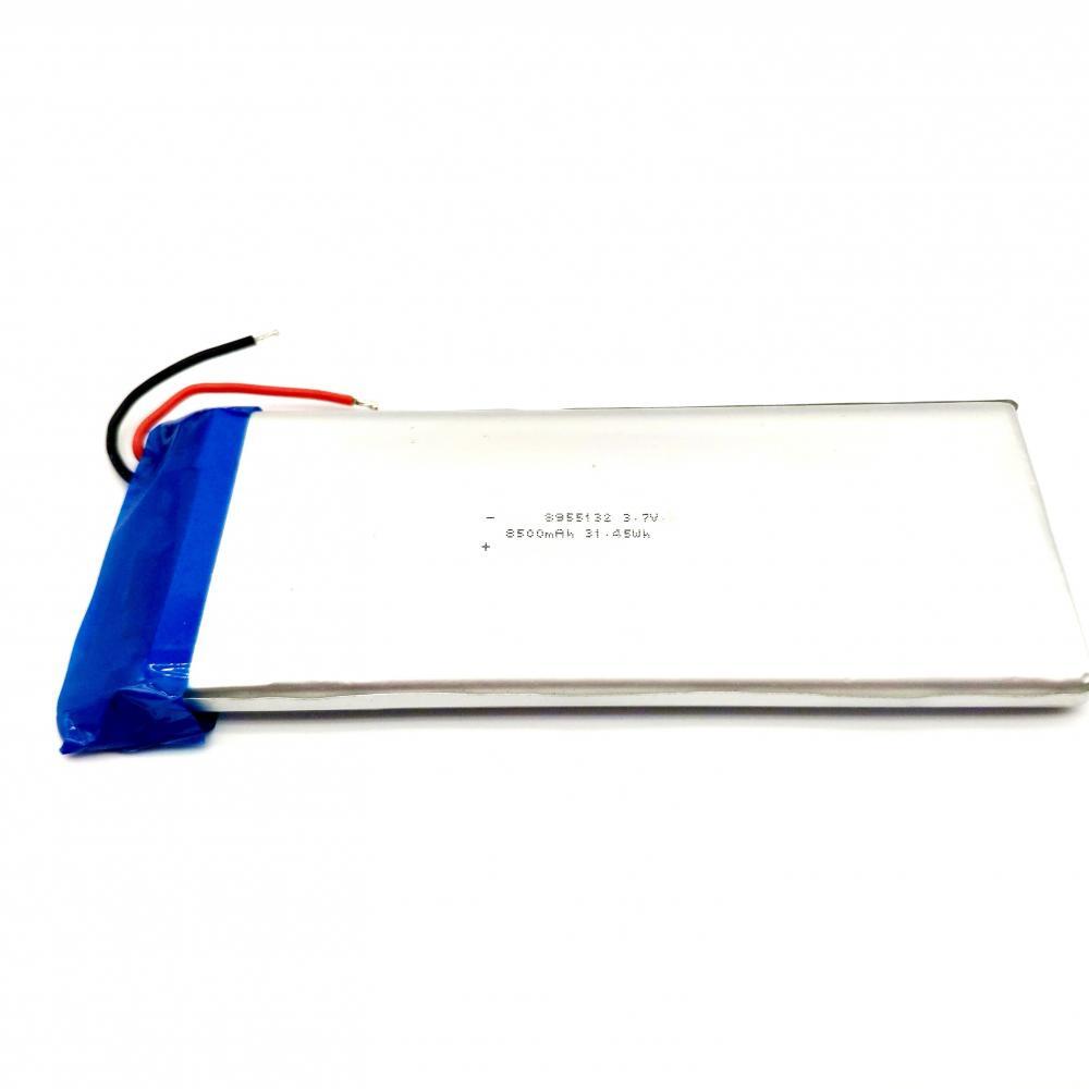 8955132 8500mah 3.7V rechargeable polymer batteries China Manufacturer