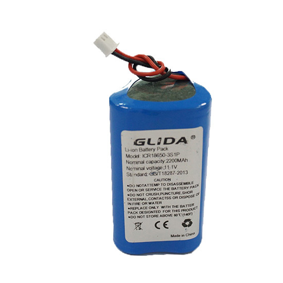 Golf car battery pack 11.1V 2200mah 3S1P with high-quality battery cell China Manufacturer