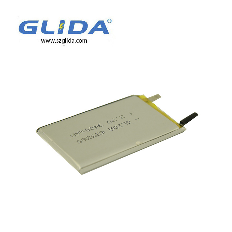 high capacity 3400mah lithium polymer battery 3.7v China Manufacturer