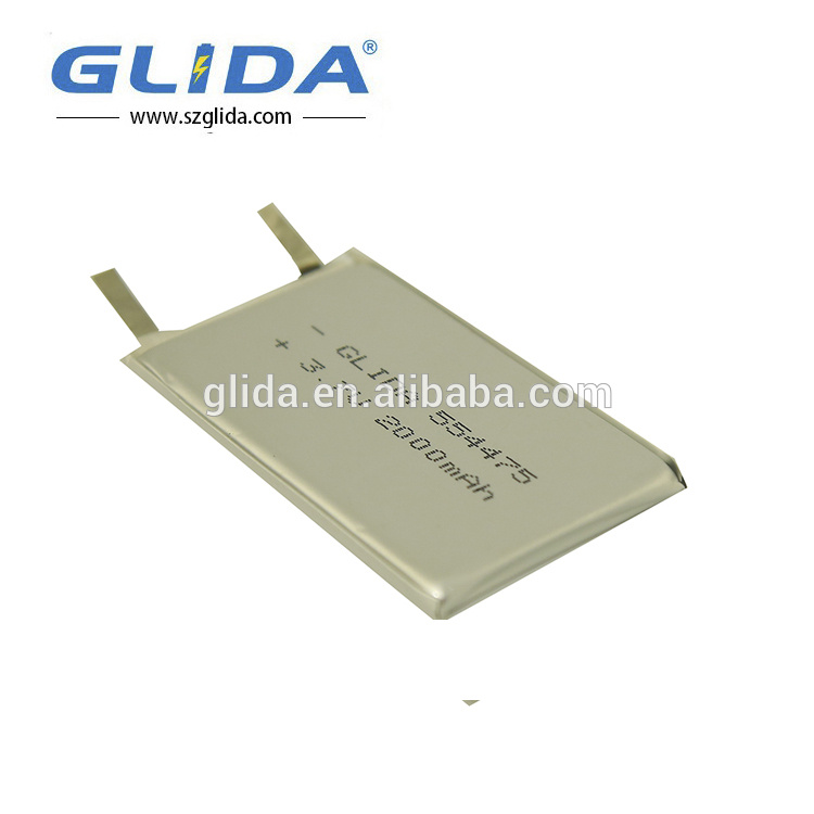 Li-polymer battery with customized design pack China Manufacturer